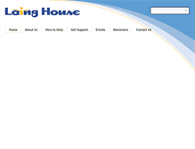 Tablet Screenshot of lainghouse.org